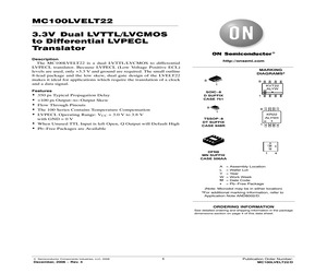MC100LVELT22MNR4G.pdf