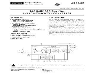 ADS5422Y/1K5G4.pdf