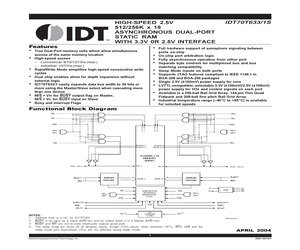 IDT70T633S10DDG.pdf
