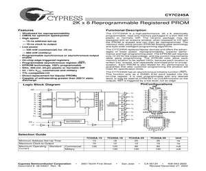 CY7C245A-15JCT.pdf