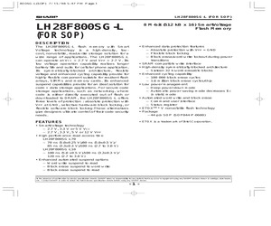 LH28F800SGN-L10.pdf