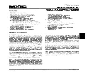 MX29F8100MC-15CY.pdf