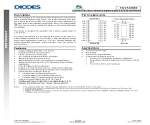 74LVT245BBQ20-13.pdf