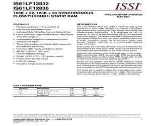 IS61LF12832-7.5TQI.pdf