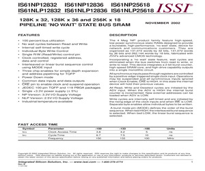 IS61NLP12832-133TQI.pdf