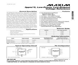 MAX6133A25+T.pdf