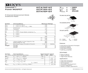 IXTH76P10T.pdf