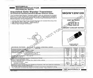 MGW12N120.pdf