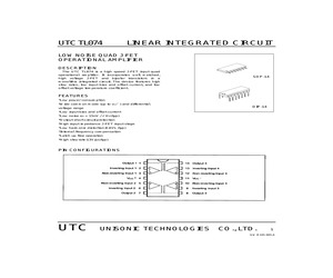 UTC TL074C.pdf