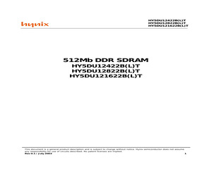 HY5DU12422BT-M.pdf