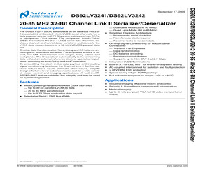 DS92LV3241TVSX/NOPB.pdf