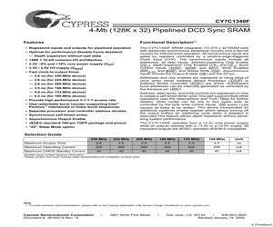 CY7C1340F-250AI.pdf