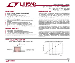 LTC1864HMS8#PBF.pdf