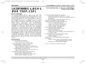 LH28F800BGE-TL85.pdf