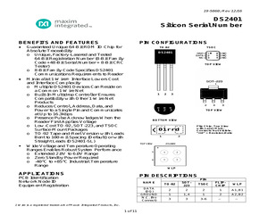 DS2401A-102-0D2+T.pdf