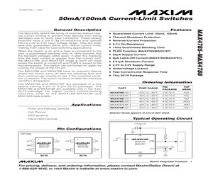 MAX4785EXK+T.pdf