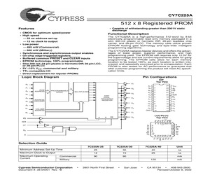 CY7C225A-30DMBT.pdf
