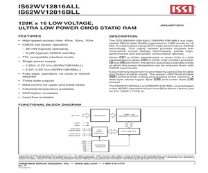 IS62WV12816ALL-70BI.pdf