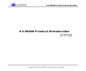 AX99100QI.pdf