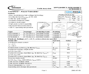 SPB11N60C3 SMD.pdf