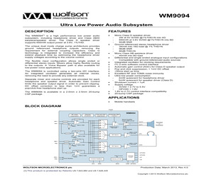 WM9094ECS/R.pdf