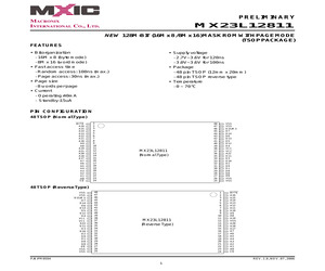 MX23L12811TC-12.pdf