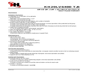 KH29LV640DBTC-90G.pdf
