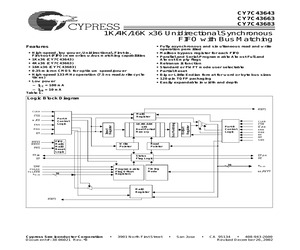 CY7C43643-10AC.pdf
