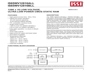 IS65WV12816ALL-70TA1.pdf