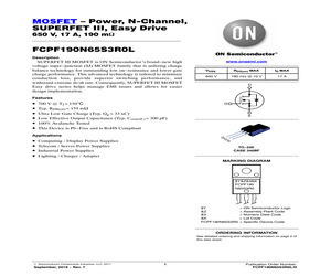 FCPF190N65S3R0L.pdf
