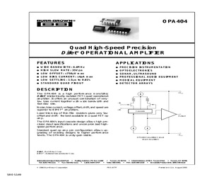 OPA404KU/1KE4.pdf