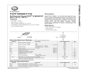 FCPF190N60_F152.pdf