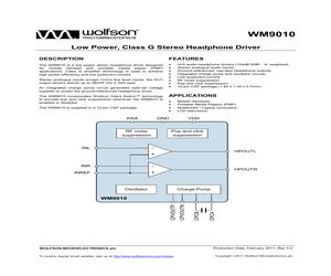 WM9010ECSN/R.pdf