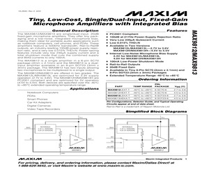 MAX9813LEKA+.pdf