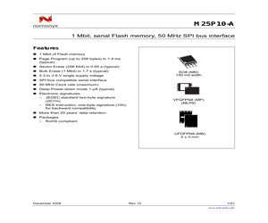 M25P10-AVMP6TG/X.pdf