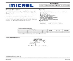 MIC5258-1.2YM5 TR.pdf