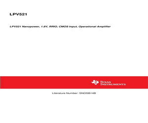 LPV521MG/NOPB.pdf