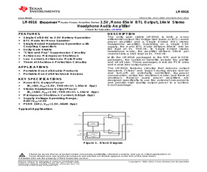 LM4916LD/NOPB.pdf