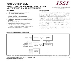 IS62VV12816LL-85MI.pdf