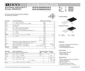 IXFK300N20X3.pdf