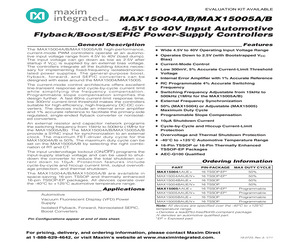 MAX15004BAUE/V+T.pdf