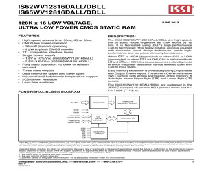 IS62WV12816DALL-55BLI.pdf