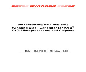 W83194BR-K8.pdf