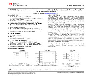 LM4898MM/NOPB.pdf