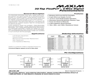 MAX5463EXK+T.pdf