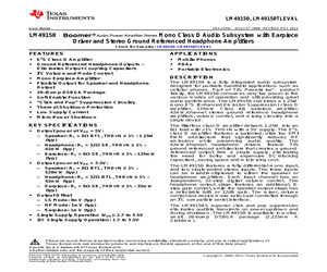 LM49150TLX/NOPB.pdf