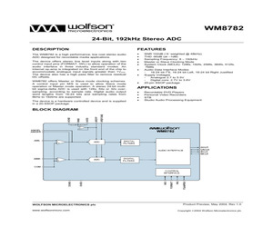 WM8782SEDS/R.pdf