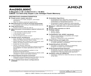 AM29SL800CT-100WBC.pdf