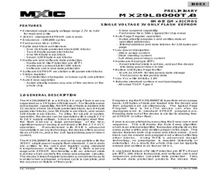 MX29L8000T/B.pdf