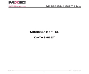 MX68GL1G0FHXFI-11G.pdf
